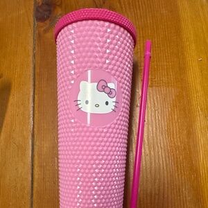 Brand New 24 oz Hello Kitty studded tumbler